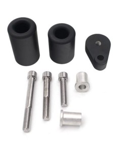 TOPES ANTICAIDAS KAWASAKI ZX6R 600 NINJA (2007-2008) NEGRO 2