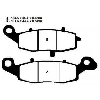 PLAQUETTES DE FREIN FA229HH KAWASAKI SUZUKI CFMOTO EBC