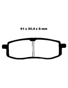 PASTILLAS DE FRENO FA105TT YAMAHA TT 350 600 YZ 125 250 490 EBC