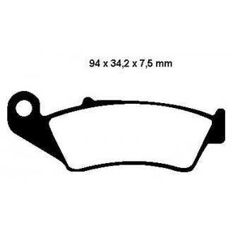 PLAQUETTES DE FREIN FA185R APRILIA HONDA KAWASAKI SUZUKI YAMAHA EBC