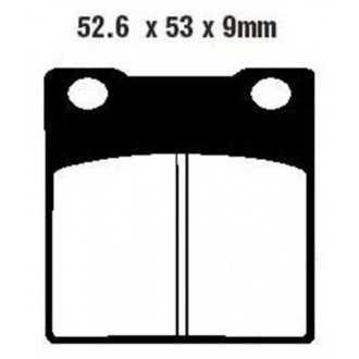 PASTILHAS DE TRAVÃO FA063HH SUZUKI GSXR 600 750 BANDIT 600 1200 GS 500 EBC
