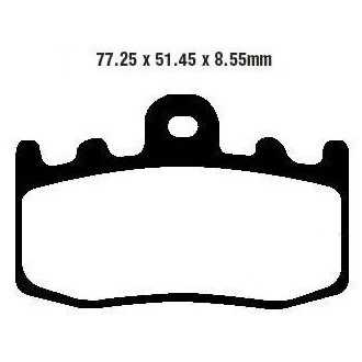 PASTILHAS DE TRAVÃO FA335HH BMW K 1200 1300 R 850 1150 1200 EBC